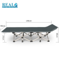 Cama plegable de metal real extragrande con cama individual de metal